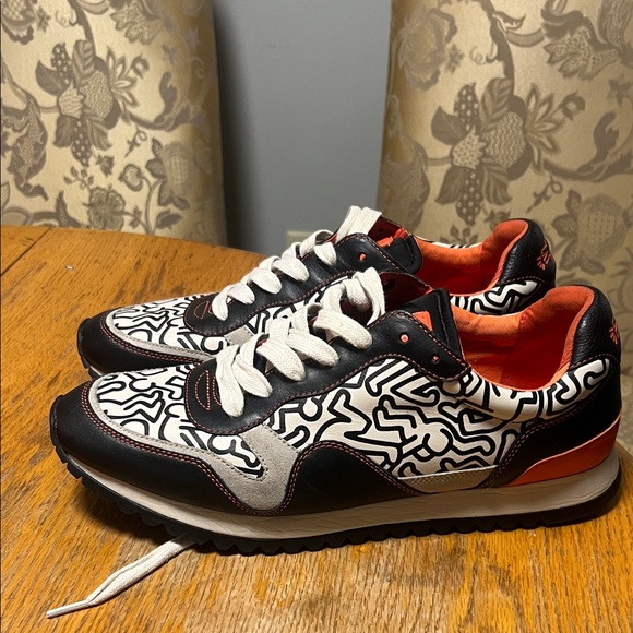 Coach Stylish Black and White Men's Sneakers - Picture 1 of 12